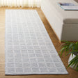 Safavieh Montauk 2'-3" x 8'-0" Rug in Grey / Ivory