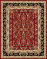 Safavieh Lyndhurst 10'-0" x 14'-0" Rug in Red / Black