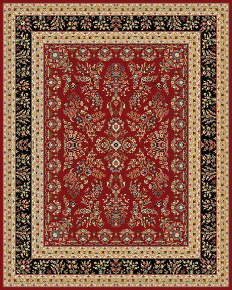 Safavieh Lyndhurst 10'-0" x 14'-0" Rug in Red / Black