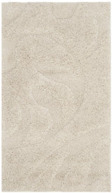 Safavieh Florida Shag 2'-3" x 4'-0" Rug in Creme / Creme