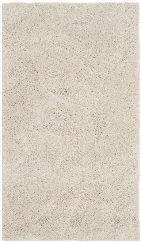 Safavieh Florida Shag 2'-3" x 4'-0" Rug in Creme / Creme