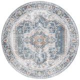 Safavieh Baltimore 6'-7" x 6'-7" Rug in Light Grey / Blue