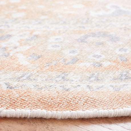 Safavieh Restoration Vintage 6'-0" x 6'-0" Rug in Rust / Orange