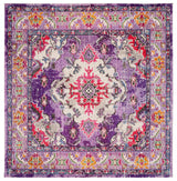 Safavieh Monaco 6'-7" x 6'-7" Rug in Violet / Fuchsia