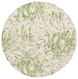 Safavieh Jardin 6'-0" x 6'-0" Rug in Ivory / Green