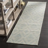 Safavieh Marbella 2'-3" x 8'-0" Rug in Light Blue / Ivory