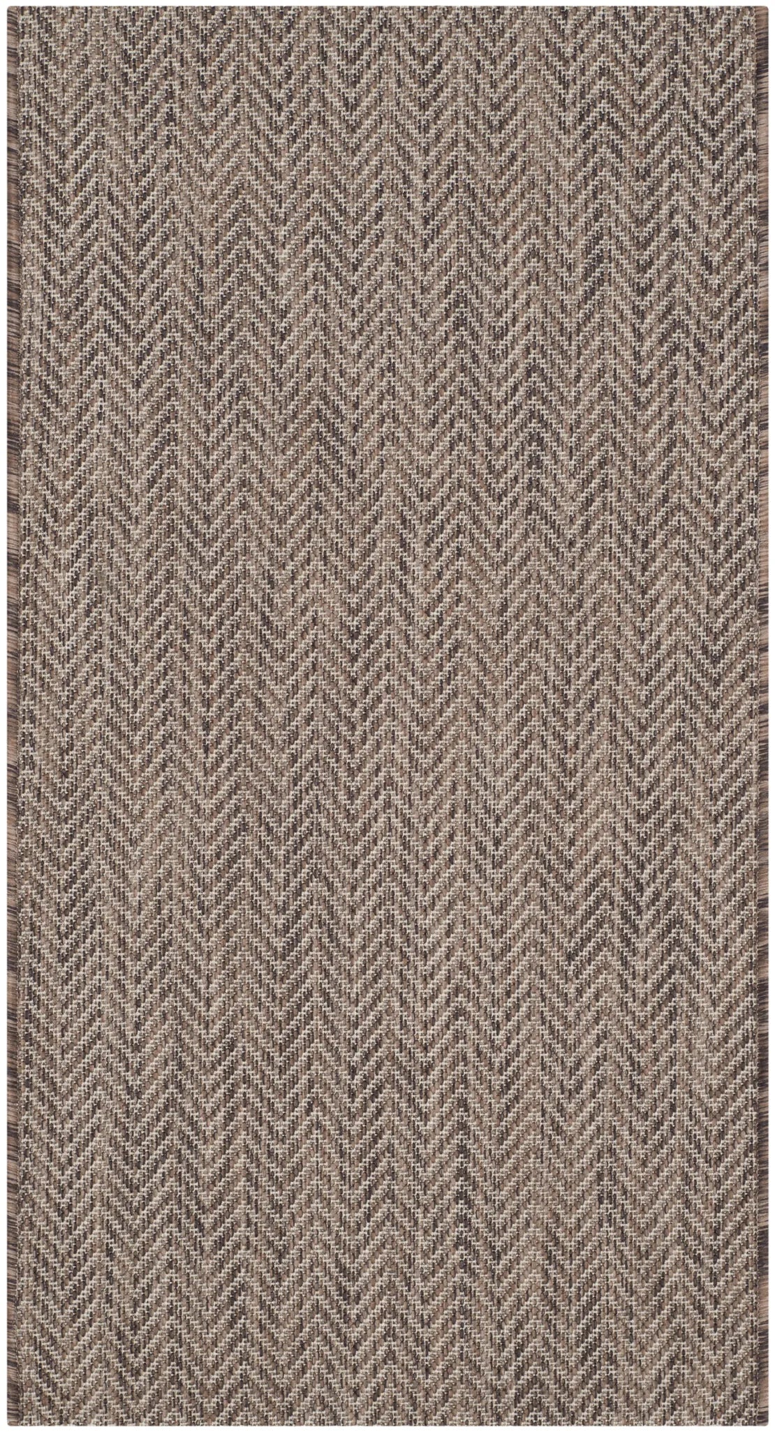 Safavieh Courtyard 2'-0" x 3'-7" Rug in Brown / Beige