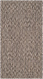 Safavieh Courtyard 2'-0" x 3'-7" Rug in Brown / Beige