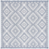 Safavieh Prairie 300 6'-7" x 6'-7" Rug in Blue / Grey