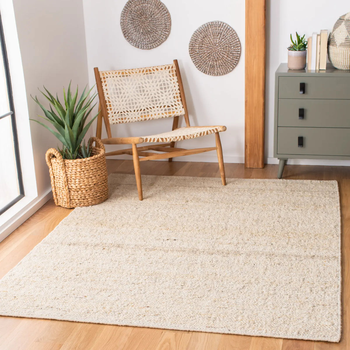 Safavieh Natura 5'-0" x 8'-0" Rug in Ivory