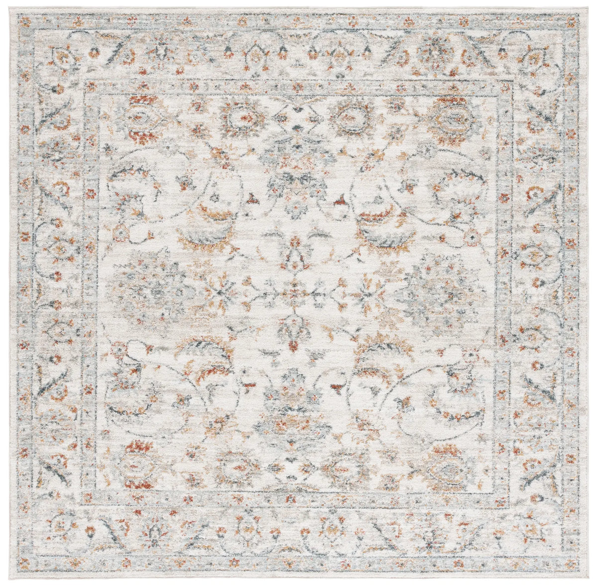 Safavieh Avalon 6'-7" x 6'-7" Rug in Ivory / Light Blue