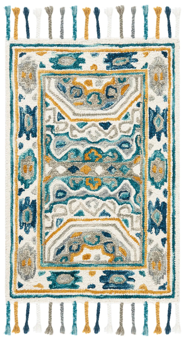 Safavieh Aspen 2'-0" x 3'-0" Rug in Ivory / Charcoal