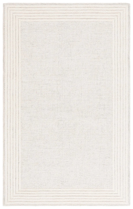 Safavieh Ebony 4'-0" x 6'-0" Rug in Grey / Ivory