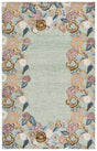 Safavieh Jardin 4'-0" x 6'-0" Rug in Sage / Rust