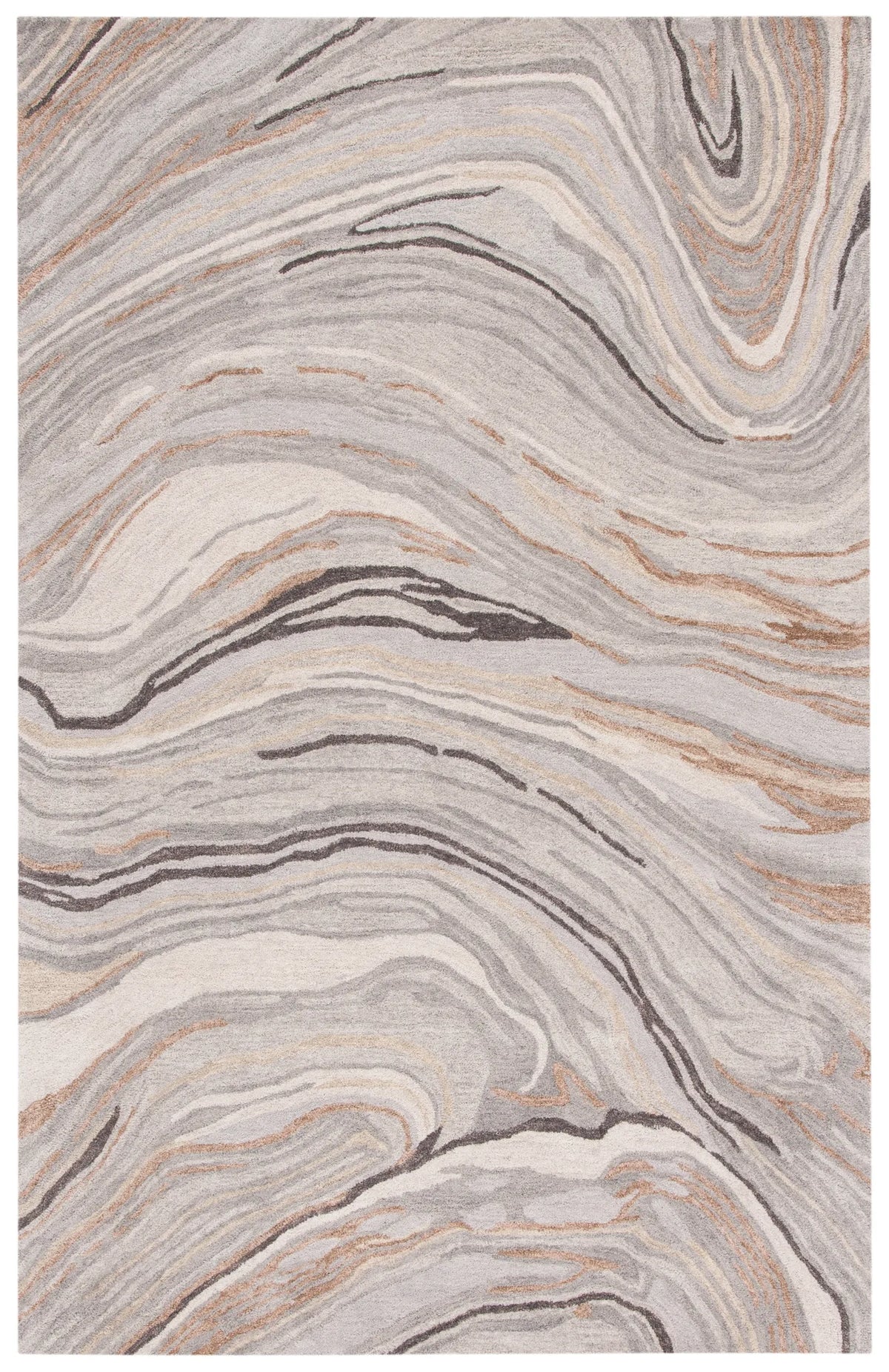 Safavieh Soho 4'-0" x 6'-0" Rug in Beige / Grey