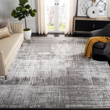 Safavieh Craft 10'-6" x 14'-0" Rug in Grey / Dark Grey