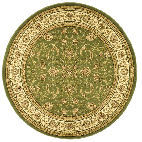 Safavieh Lyndhurst 5'-3" x 5'-3" Rug in Sage / Ivory