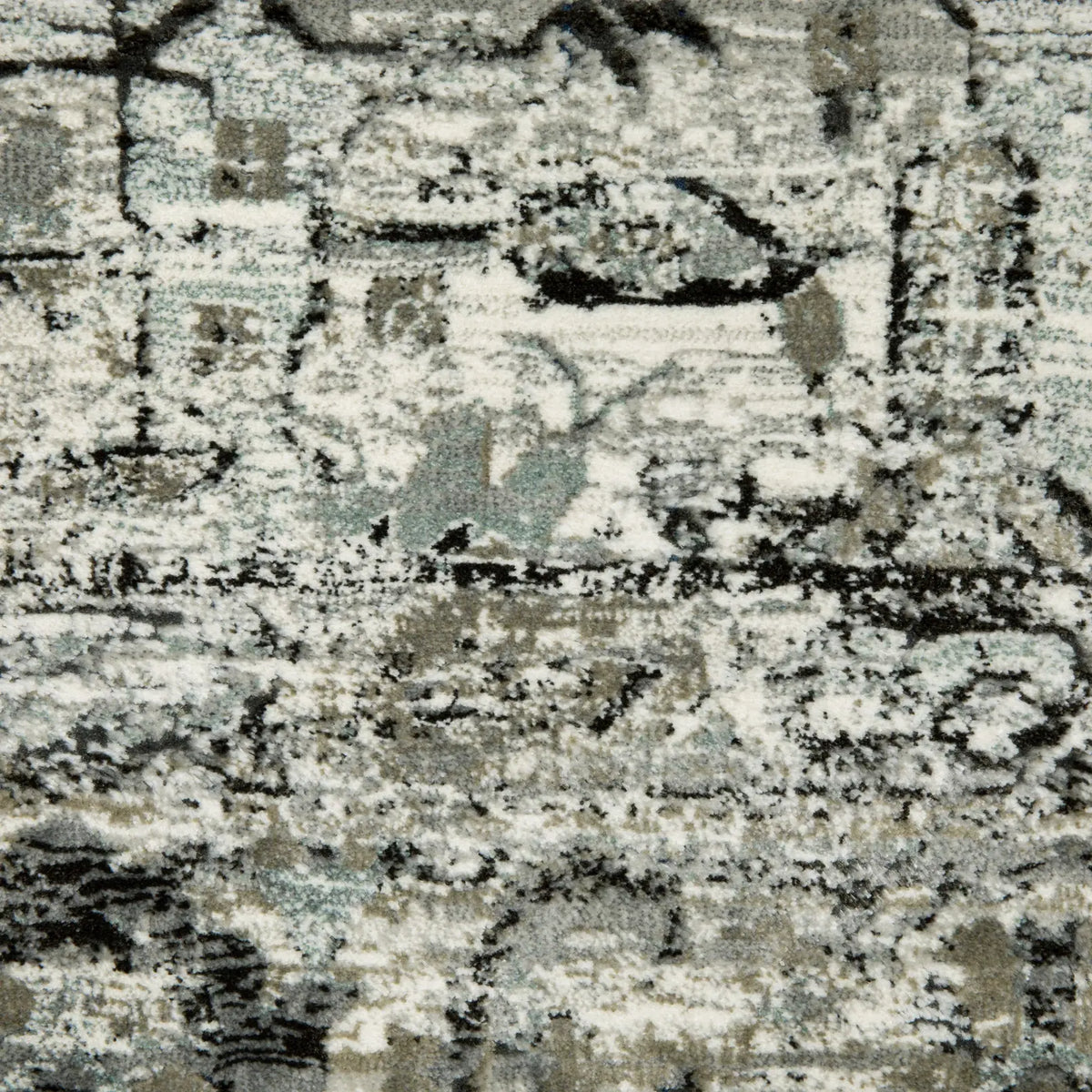 Oriental Weavers Gemini 020Z2 Grey/ Blue Rug - room scene 2