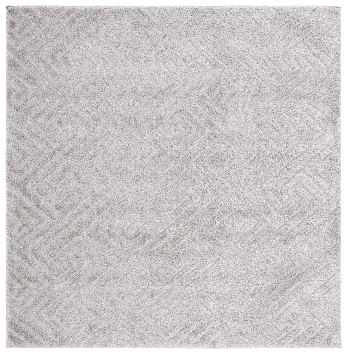 Safavieh Tahoe Shag 6'-7" x 6'-7" Rug in Grey
