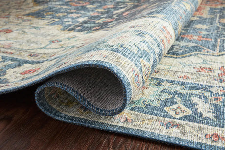 Loloi Skye Sky-12 Ocean/Multi Rugs - pile height