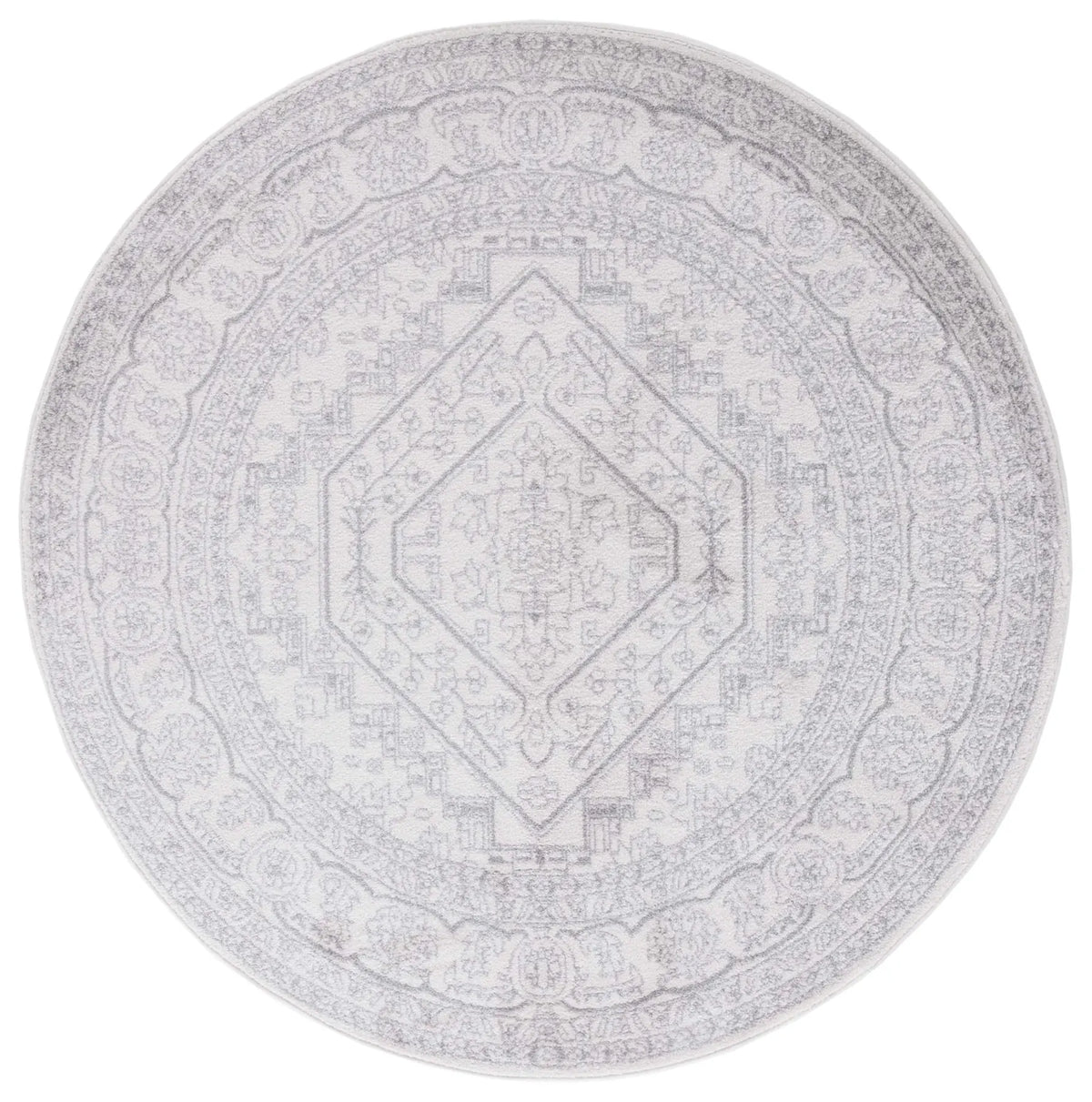 Safavieh Adirondack 6'-0" x 6'-0" Rug in Ivory / Silver