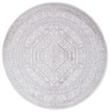 Safavieh Adirondack 6'-0" x 6'-0" Rug in Ivory / Silver