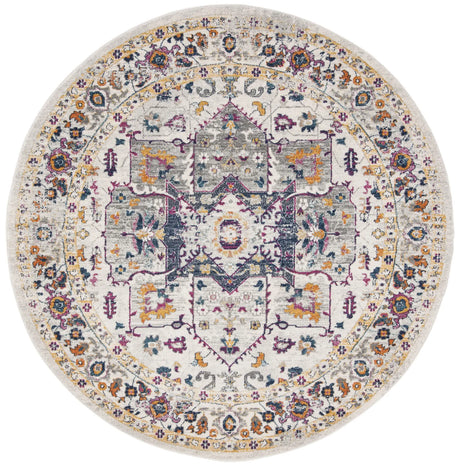 Safavieh Evoke 6'-7" x 6'-7" Rug in Ivory / Grey
