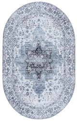 Safavieh Arizona 5'-0" x 8'-0" Rug in Ivory / Blue