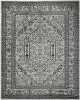 Safavieh Adirondack 10'-0" x 14'-0" Rug in Silver / Black