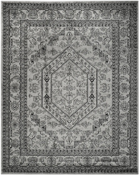 Safavieh Adirondack 10'-0" x 14'-0" Rug in Silver / Black