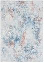 Safavieh Tulum 4'-0" x 6'-0" Rug in Light Blue / Ivory