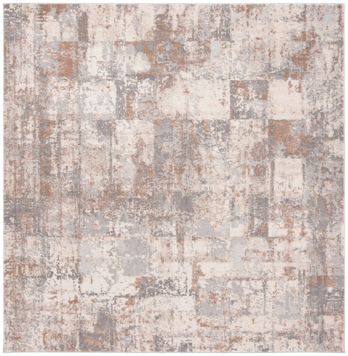 Safavieh Invista 6'-7" x 6'-7" Rug in Cream / Beige
