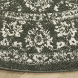Safavieh Adirondack 6'-0" x 6'-0" Rug in Dark Green / Ivory