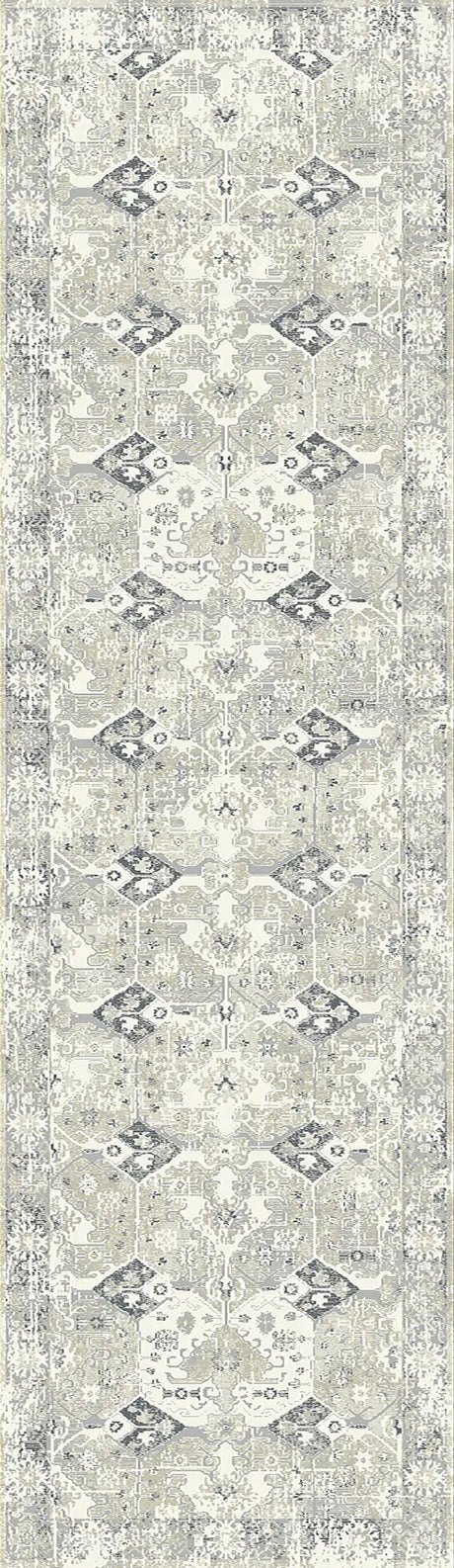 Dynamic Rugs Quartz 27073 Ivory Rugs - Runner