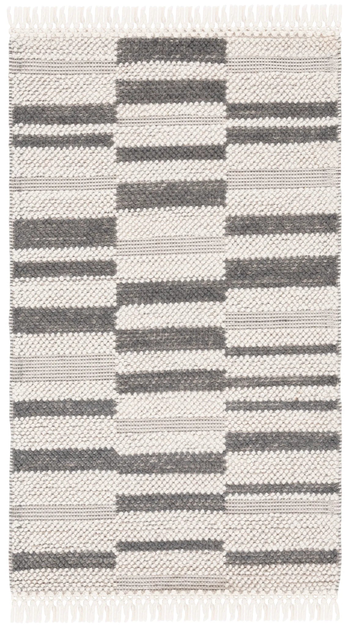 Safavieh Natura 3'-0" x 5'-0" Rug in Ivory / Dark Grey