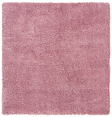 Safavieh Fontana Shag  800 6'-7" x 6'-7" Rug in Pink