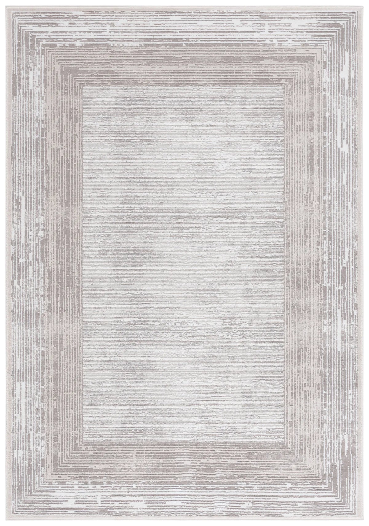 Safavieh Parker 4'-0" x 6'-0" Rug in Taupe / Grey Ivory