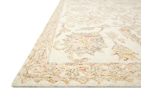 Loloi Norabel Nor-04 Ivory/Blush Rugs - rug corner