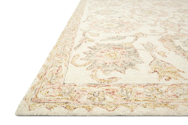 Loloi Norabel Nor-04 Ivory/Blush Rugs - rug corner