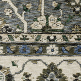 Oriental Weavers Sphinx HASTINGS HA07H Blue Floral Rugs - room scene 2