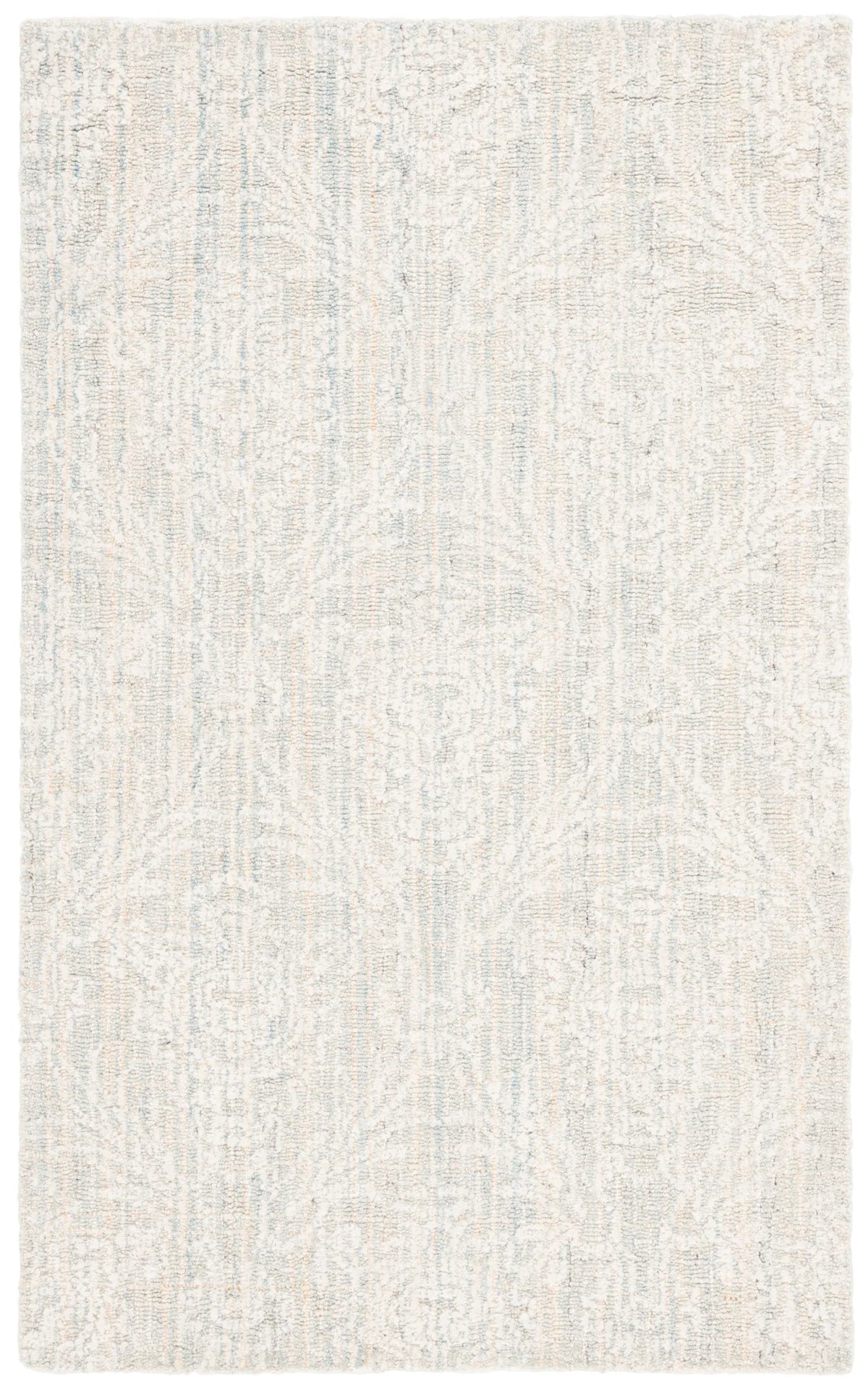 Safavieh Ebony 3'-0" x 5'-0" Rug in Light Blue / Ivory
