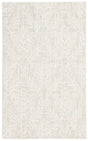 Safavieh Ebony 3'-0" x 5'-0" Rug in Light Blue / Ivory