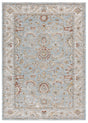 Safavieh Hamilton 4'-0" x 6'-0" Rug in Blue / Gold