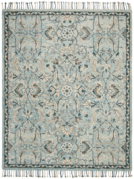 Safavieh Blossom 10'-0" x 14'-0" Rug in Blue / Ivory