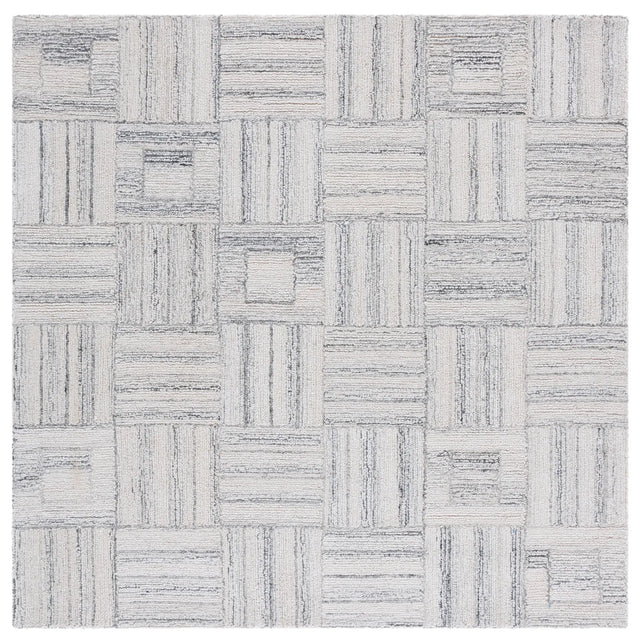 Safavieh Abstract 6'-0" x 6'-0" Rug in Grey