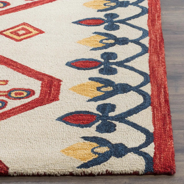 Safavieh Aspen 4'-0" x 6'-0" Rug in Ivory / Multi