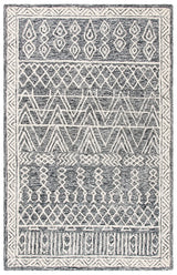Safavieh Abstract 4'-0" x 6'-0" Rug in Ivory / Black