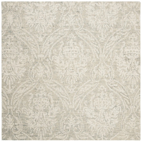 Safavieh Abstract 6'-0" x 6'-0" Rug in Grey / Ivory