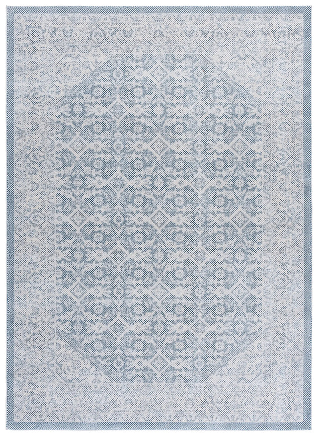 Safavieh Harrison 4'-0" x 6'-0" Rug in Blue / Ivory