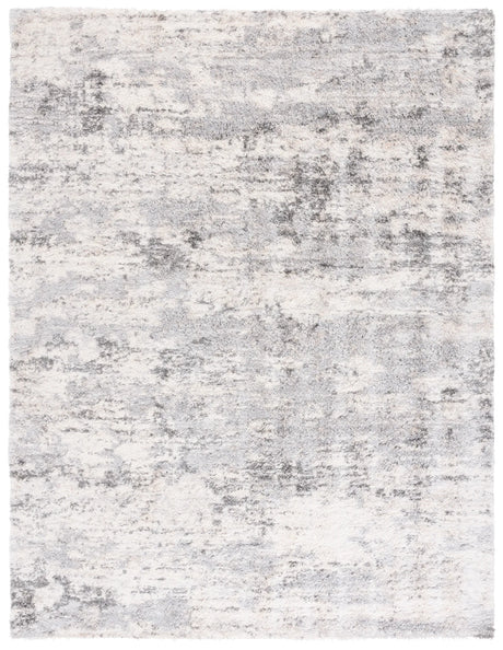 Safavieh Berber Shag 200 10'-0" x 14'-0" Rug in Ivory / Grey